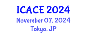 International Conference on Architectural and Civil Engineering (ICACE) November 07, 2024 - Tokyo, Japan