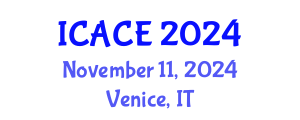 International Conference on Architectural and Civil Engineering (ICACE) November 11, 2024 - Venice, Italy