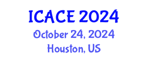 International Conference on Architectural and Civil Engineering (ICACE) October 24, 2024 - Houston, United States
