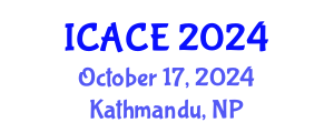 International Conference on Architectural and Civil Engineering (ICACE) October 17, 2024 - Kathmandu, Nepal