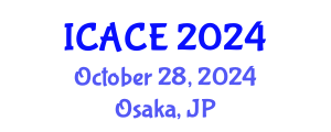 International Conference on Architectural and Civil Engineering (ICACE) October 28, 2024 - Osaka, Japan