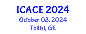 International Conference on Architectural and Civil Engineering (ICACE) October 03, 2024 - Tbilisi, Georgia