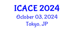 International Conference on Architectural and Civil Engineering (ICACE) October 03, 2024 - Tokyo, Japan