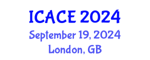 International Conference on Architectural and Civil Engineering (ICACE) September 19, 2024 - London, United Kingdom