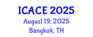International Conference on Architectural and Civil Engineering (ICACE) August 19, 2025 - Bangkok, Thailand
