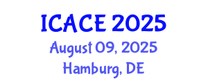 International Conference on Architectural and Civil Engineering (ICACE) August 09, 2025 - Hamburg, Germany