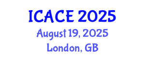 International Conference on Architectural and Civil Engineering (ICACE) August 19, 2025 - London, United Kingdom