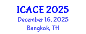 International Conference on Architectural and Civil Engineering (ICACE) December 16, 2025 - Bangkok, Thailand