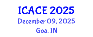 International Conference on Architectural and Civil Engineering (ICACE) December 09, 2025 - Goa, India
