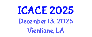 International Conference on Architectural and Civil Engineering (ICACE) December 13, 2025 - Vientiane, Laos