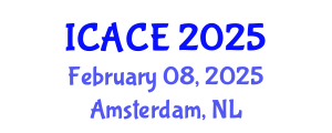 International Conference on Architectural and Civil Engineering (ICACE) February 08, 2025 - Amsterdam, Netherlands