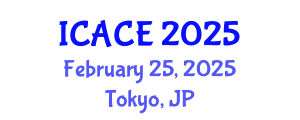 International Conference on Architectural and Civil Engineering (ICACE) February 25, 2025 - Tokyo, Japan