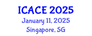 International Conference on Architectural and Civil Engineering (ICACE) January 11, 2025 - Singapore, Singapore