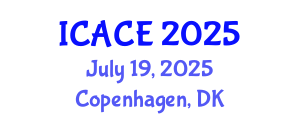 International Conference on Architectural and Civil Engineering (ICACE) July 19, 2025 - Copenhagen, Denmark