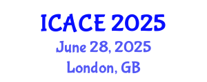 International Conference on Architectural and Civil Engineering (ICACE) June 28, 2025 - London, United Kingdom