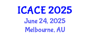 International Conference on Architectural and Civil Engineering (ICACE) June 24, 2025 - Melbourne, Australia