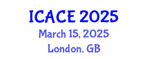 International Conference on Architectural and Civil Engineering (ICACE) March 15, 2025 - London, United Kingdom