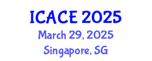 International Conference on Architectural and Civil Engineering (ICACE) March 29, 2025 - Singapore, Singapore