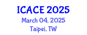International Conference on Architectural and Civil Engineering (ICACE) March 04, 2025 - Taipei, Taiwan