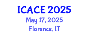 International Conference on Architectural and Civil Engineering (ICACE) May 17, 2025 - Florence, Italy