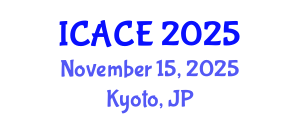 International Conference on Architectural and Civil Engineering (ICACE) November 15, 2025 - Kyoto, Japan