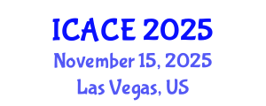 International Conference on Architectural and Civil Engineering (ICACE) November 15, 2025 - Las Vegas, United States