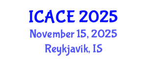 International Conference on Architectural and Civil Engineering (ICACE) November 15, 2025 - Reykjavik, Iceland
