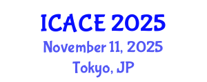 International Conference on Architectural and Civil Engineering (ICACE) November 11, 2025 - Tokyo, Japan