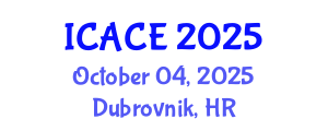 International Conference on Architectural and Civil Engineering (ICACE) October 04, 2025 - Dubrovnik, Croatia