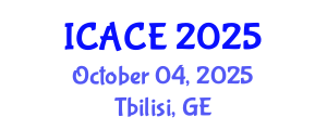International Conference on Architectural and Civil Engineering (ICACE) October 04, 2025 - Tbilisi, Georgia