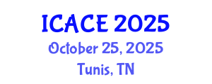 International Conference on Architectural and Civil Engineering (ICACE) October 25, 2025 - Tunis, Tunisia