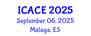 International Conference on Architectural and Civil Engineering (ICACE) September 06, 2025 - Málaga, Spain