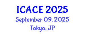 International Conference on Architectural and Civil Engineering (ICACE) September 09, 2025 - Tokyo, Japan