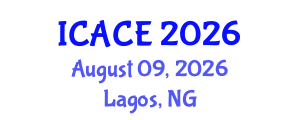 International Conference on Architectural and Civil Engineering (ICACE) August 09, 2026 - Lagos, Nigeria