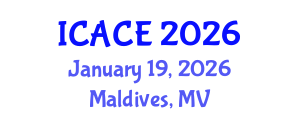 International Conference on Architectural and Civil Engineering (ICACE) January 19, 2026 - Maldives, Maldives International Conference on Architectural and Civil Engineering (ICACE) January 19, 2026 - Maldives, Maldives