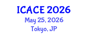 International Conference on Architectural and Civil Engineering (ICACE) May 25, 2026 - Tokyo, Japan International Conference on Architectural and Civil Engineering (ICACE) May 25, 2026 - Tokyo, Japan