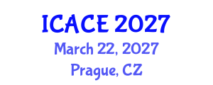International Conference on Architectural and Civil Engineering (ICACE) March 22, 2027 - Prague, Czechia International Conference on Architectural and Civil Engineering (ICACE) March 22, 2027 - Prague, Czechia