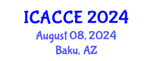 International Conference on Architectural, Civil and Construction Engineering (ICACCE) August 08, 2024 - Baku, Azerbaijan