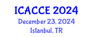 International Conference on Architectural, Civil and Construction Engineering (ICACCE) December 23, 2024 - Istanbul, Turkey