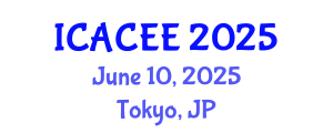 International Conference on Architectural, Civil and Environmental Engineering (ICACEE) June 10, 2025 - Tokyo, Japan
