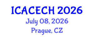 International Conference on Architectural Conservation, Engineering and Cultural Heritage (ICACECH) July 08, 2026 - Prague, Czechia