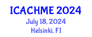 International Conference on Architectural Conservation, Heritage Management and Environment (ICACHME) July 18, 2024 - Helsinki, Finland