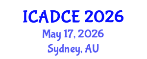 International Conference on Architectural Design and Construction Engineering (ICADCE) May 17, 2026 - Sydney, Australia