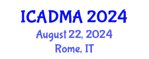 International Conference on Architectural Design and Modern Architecture (ICADMA) August 22, 2024 - Rome, Italy