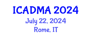 International Conference on Architectural Design and Modern Architecture (ICADMA) July 22, 2024 - Rome, Italy