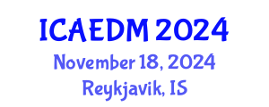 International Conference on Architectural Engineering and Design Management (ICAEDM) November 18, 2024 - Reykjavik, Iceland