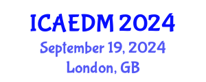 International Conference on Architectural Engineering and Design Management (ICAEDM) September 19, 2024 - London, United Kingdom