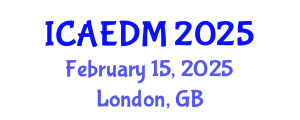 International Conference on Architectural Engineering and Design Management (ICAEDM) February 15, 2025 - London, United Kingdom