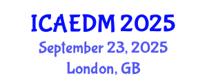 International Conference on Architectural Engineering and Design Management (ICAEDM) September 23, 2025 - London, United Kingdom