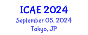 International Conference on Architectural Engineering and Designing (ICAE) September 05, 2024 - Tokyo, Japan